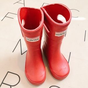 Red Hunter Rainboots
